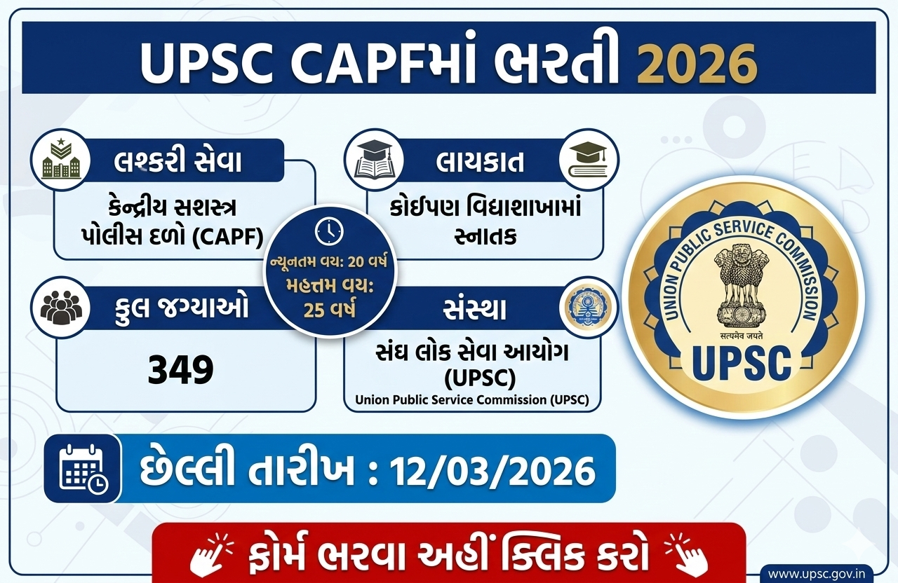 UPSC CAPF Assistant Commandant 2026 Notification, Eligibility and Exam Details on Smart Nokr